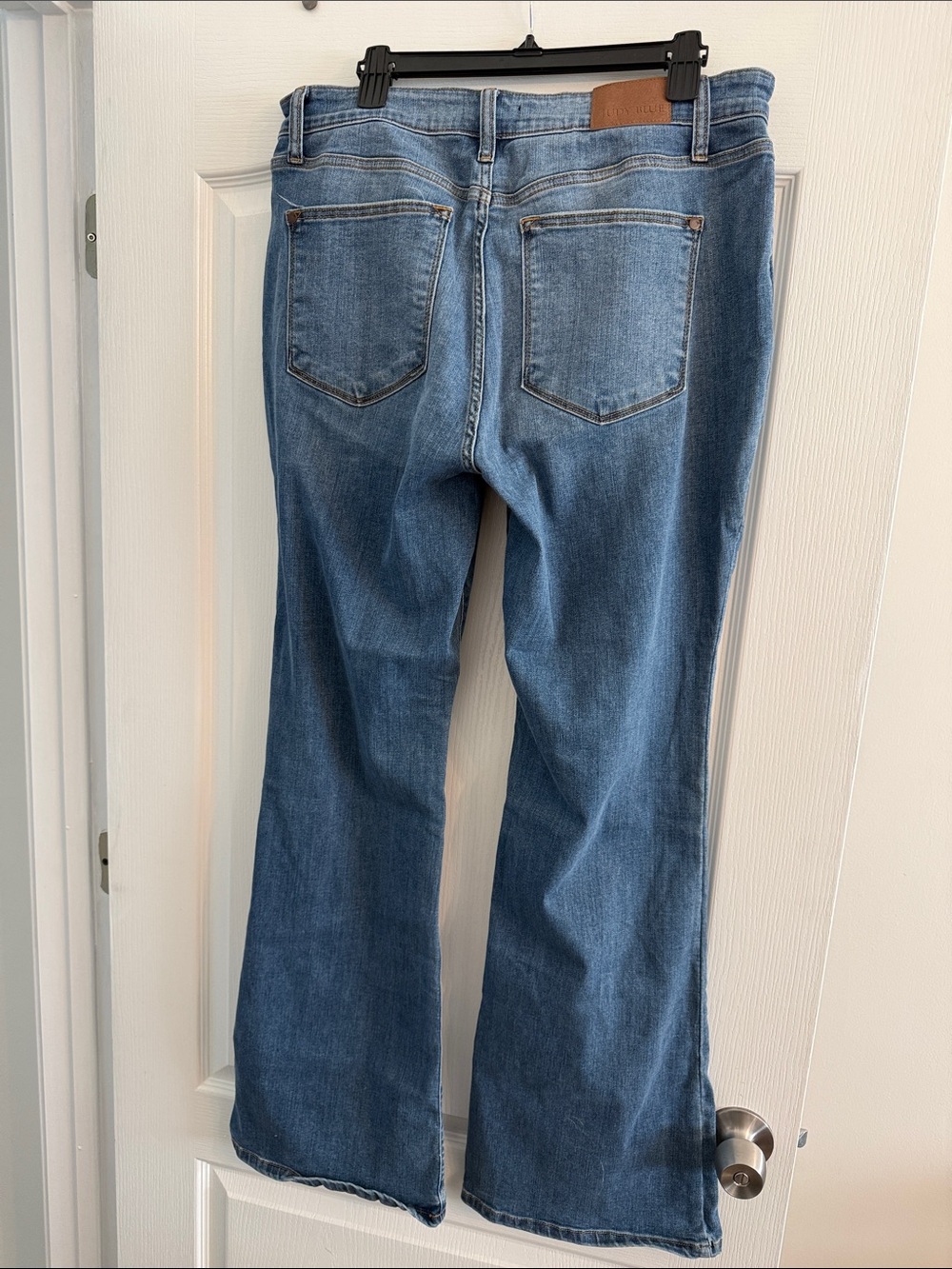 Judy Blue Medium Wash Flare Jeans - Picture 2 of 4